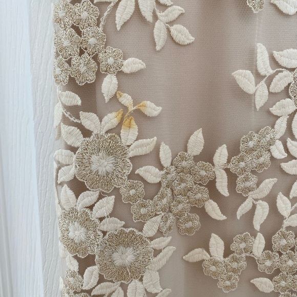 Ralph Lauren embroidered sheath gown - Picture 7 of 7